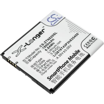 Zte Z820 Obsidian Battery Li3818T43P3h635450 - 1