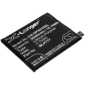Oppo RMX2072 Realme X50 Pro 5G Battery BLP777 Replacement - 1