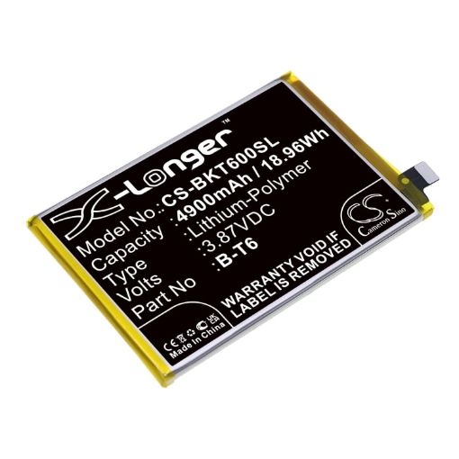 Battery for Vivo IQOO Z6 5G I2127 (p/n B-T6) - 1