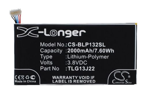 Blu Life ONE X L132L Battery (p/n TLG13J22) - 1