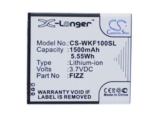 Wiko Fizz Battery (p/n FIZZ) Replacement - 1