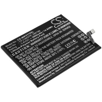 Wiko View3 Pro Battery 386786 TPJ18K07P - 1