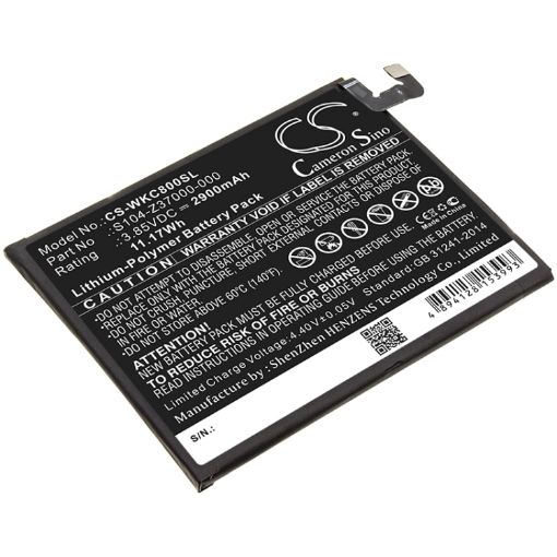 Wiko W-C860 W-C800 View 2 Pro Battery (p/n 356580H S104-Z37000-000) - 1