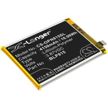 OnePlus Nord N10 5G Battery BLP815 BE2029 BE2028 BE2026 BE2025 - 1