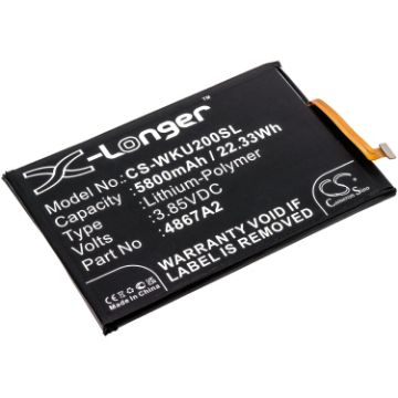 Wiko U30 Power U20 Battery (p/n 4867A2) Replacement - 1