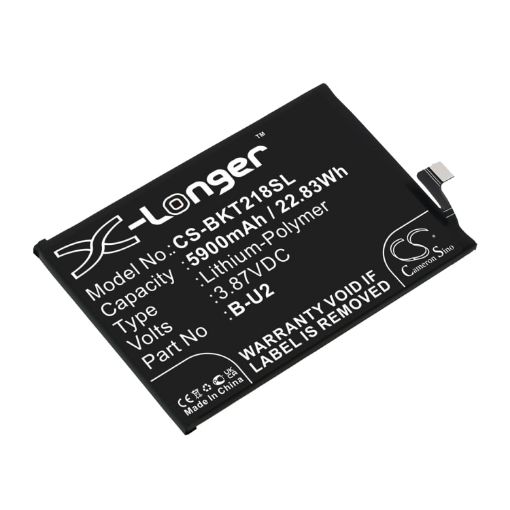 Vivo V2188A T2x Battery (p/n B-U2) - 1