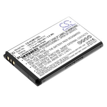 Huawei V839 V716 U2800 Pinnacle 2 M636 Battery (HB4A1H HBU83S) - 1