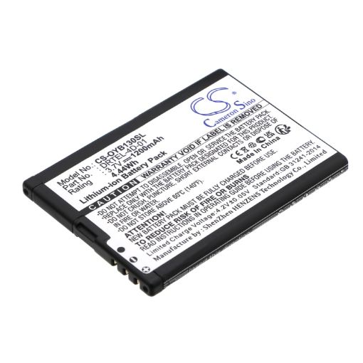 Myphone Halo2 1075 Battery (p/n BS-01 BS-02) - 1