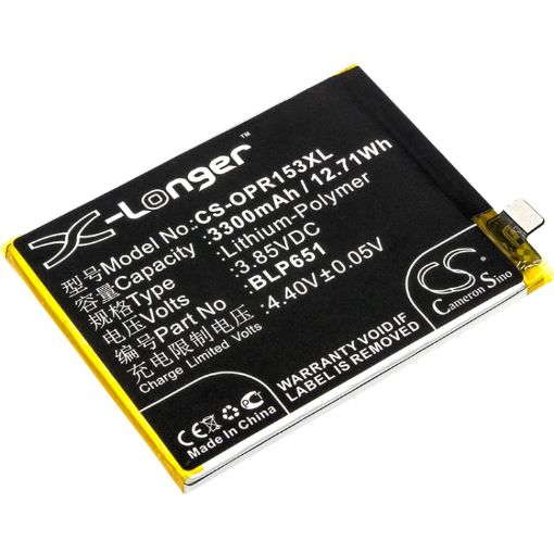 Oppo R15 Dream Mirror Edition Battery BLP651 Replacement - 1