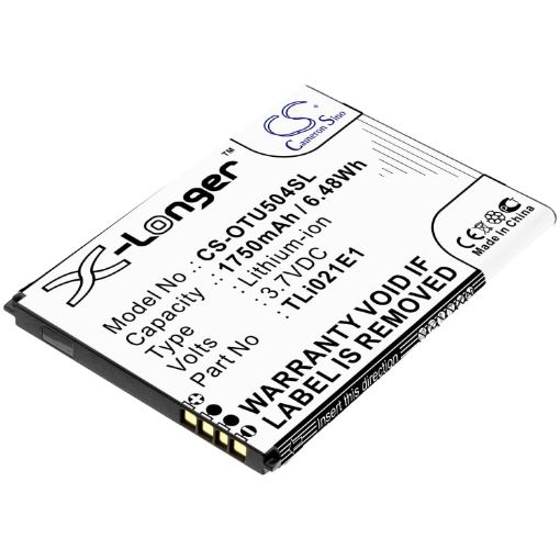 Alcatel U5 HD OT-5047U Battery CAB2150008C1 TLi021E1 - 1