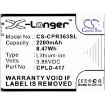 Coolpad Defiant BTR3635A Battery (p/n CPLD-417) Replacement - 3
