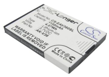 Emporia Weiss V38 V36T V35T V35001WS Battery AK-V35 AK-V36 - 1