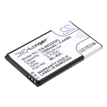 Nokia TA-1030 TA-1008 RM-1012 Battery BL-4UL BL-4WL 3310 Asha 225 - 1