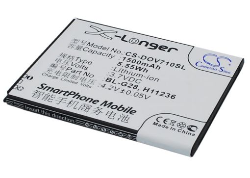 Haier I618 I617 E617 E611 Battery (p/n H11236) - 1
