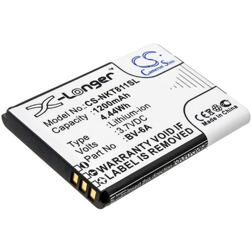 Nokia V Flip TA-1295/1059/1048 8110 4G 2720 Battery BV-6A - 1