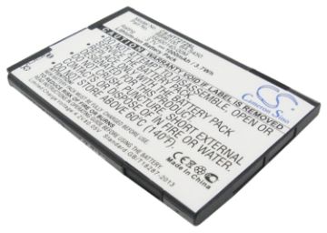 Picture of Battery for Htc Vision T8698 PC10100 Mozart F5151 Desire Z BB96100 A7272 A6390 A3380 A3366 A3360 A315C (p/n 35H00140-00M 35H00140-01M)