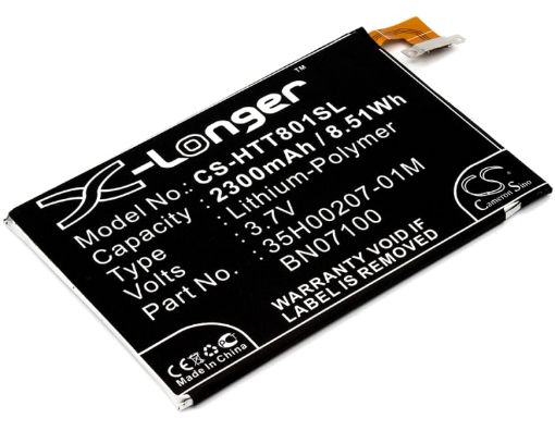 HTC One M7 Battery 35H00207-01M BN07100 for LTE/Dual Sim/Nexus - 1