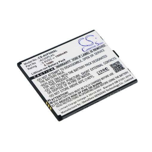 Archos 50 Platinum 4G Battery (p/n AC50PL4G) Replacement - 1