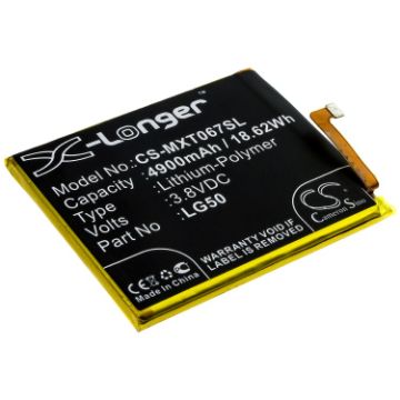 Motorola XT2067 One Fusion Plus Battery (p/n LG50) Replacement - 1