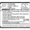 Battery for AT&T U318AA U304AA RADIANT Core Calypso LT25H426271B - 3