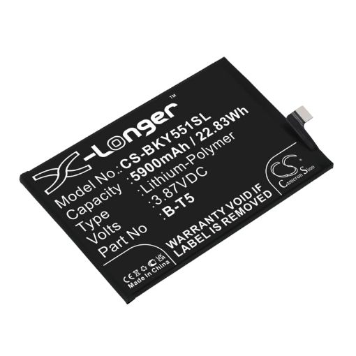 Vivo Y55s 5G 2021 Battery B-T5 V2164A Replacement - 1