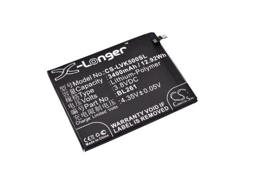 Lenovo Lemon K5 Note Battery BL261 for Dual SIM K52t38 A7020a48 - 1