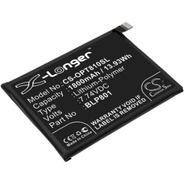 OnePlus KB2003 8T+ 5G Battery BLP801 Replacement - 1