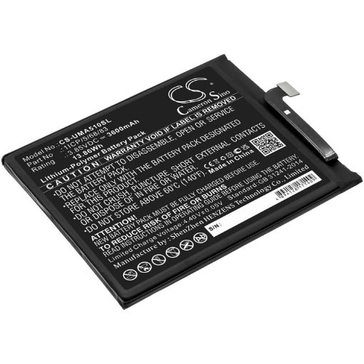 UMIDIGI A5 Pro Battery (p/n 1ICP/5/68/83) Replacement - 1