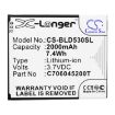 Battery for Blu Studio C 5+5, 5.0K, 5.0E, Dash X, D890U, D530 (C706045200P) - 3