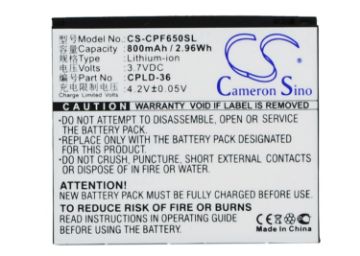 Coolpad T60 S60 S116 S100A F650 E28 E270 E230 Battery CPLD-36 - 1
