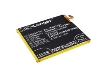 ZTE ZMAX Q509T Blade A450 Battery Li3834T43P6h726452 Dual SIM - 1