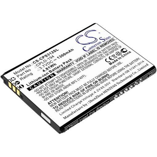Coolpad Snap 3312A Battery (p/n CPLD-194) - 1