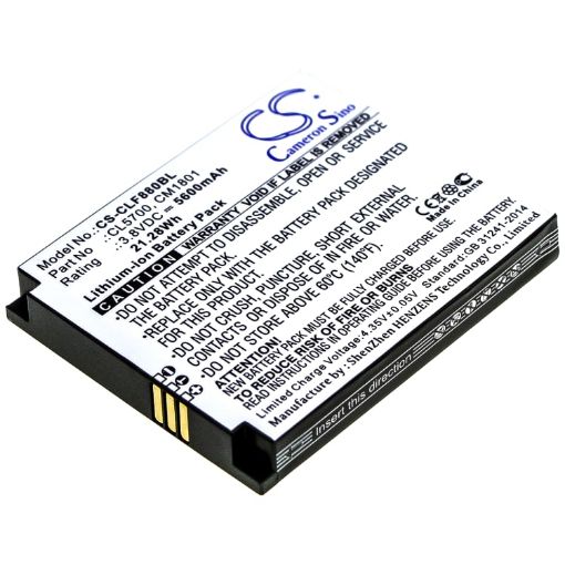 Cilico F880PEU F880P F880 Battery (p/n CL5700 CM1801) - 1