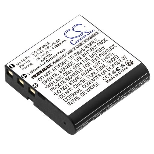 Praktica Z150 XD-8 IX-6s FHD DVC Battery (p/n PAC-0040) - 1