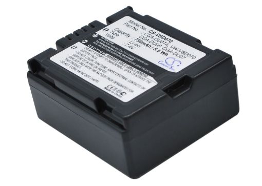 Battery for Panasonic VDR-M95 M75 M70 M55 (CGA-DU06 DU06A/1B) - 1