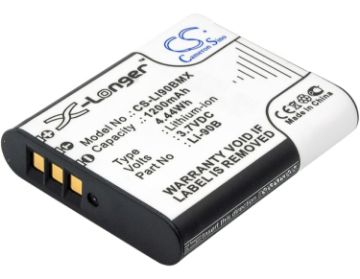 Battery for Olympus Tough TG-3 TG-2 TG-1 TG-Tracker (Li-90B/LI-92B) - 1