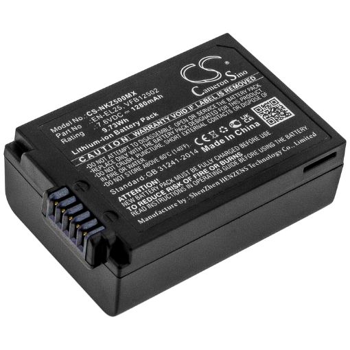 Nikon Z50 ZFC Z30 Battery EN-EL25 VFB12502 Mirrorless - 1