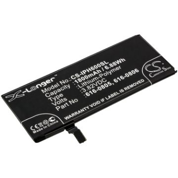 iPhone 6 Battery A1589 A1586 A1549 (p/n 616-0804 616-0805) - 1