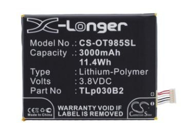 Vodafone Smart 4 Power OT-985N Battery TLp030B2 - 1