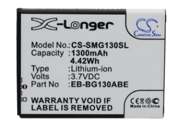 Samsung SM-G130H/SM-G130E/Young II/2 Duos Battery EB-BG130ABE/BBE - 1