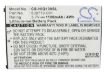HP iPAQ K3 Glisten Battery (P/N 538719-001 538722-001) - 5