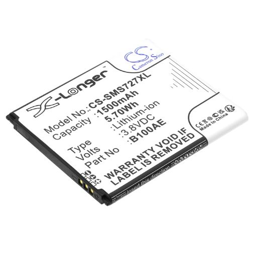 Battery for Samsung Z1 Duos SM-Z130H/DS SM-G318H GT-S7392 B100AE - 1