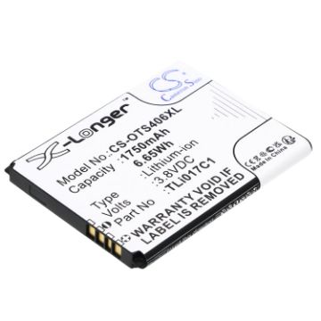 Alcatel OT-5019/5017/4060 Battery TLi017C1/TLi017C7 4058R Pop 3 4.5 - 1