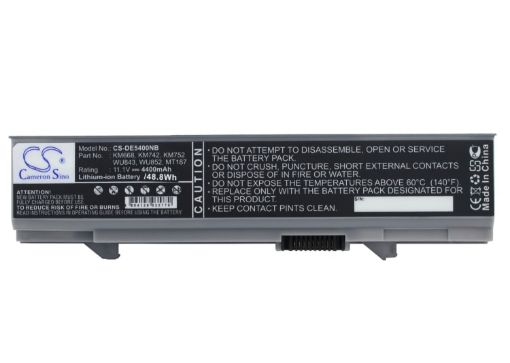 Battery for Dell Latitude E5550 E5510 E5500 E5410 (p/n 312-0762) - 1