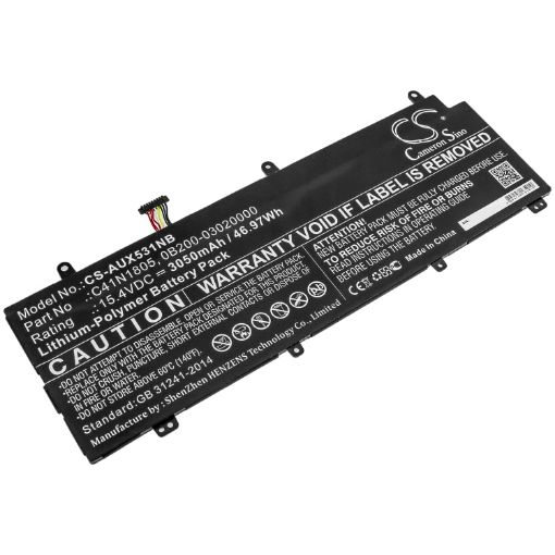 Asus Zephyrus S GX531 Battery (p/n 0B200-03020000 C41N1805) - 1
