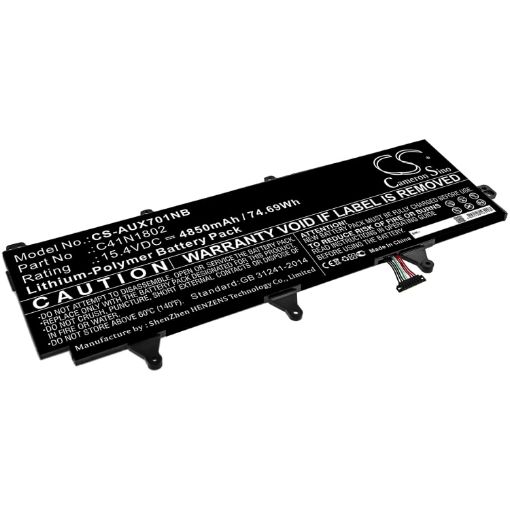 Asus Zephyrus GX701 GX735GXR Battery C41N1802 0B200-03140100 - 1