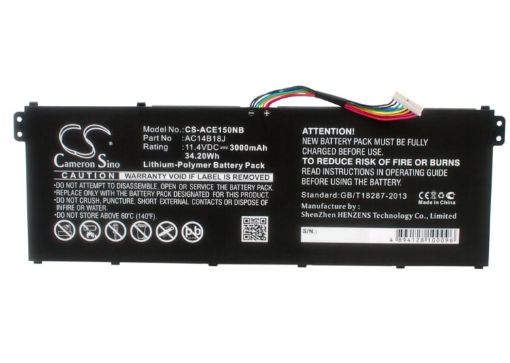 Gateway NE513 B116-MP B116-M Battery Replacement - 1