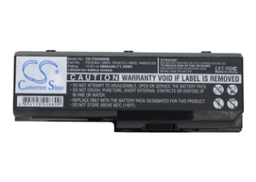 Battery for Toshiba Satellite X205-SLi3 P200HD-1DV PA3536U-1BRS - 1