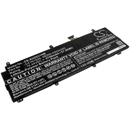 Asus Zephyrus S GX531GW/GX531GV Battery C41N1828 0B200-03020200 - 1
