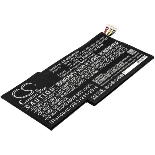 Battery for MSI WS63VR 7RL Series (p/n BTY-M6J BTY-U6J) - 1